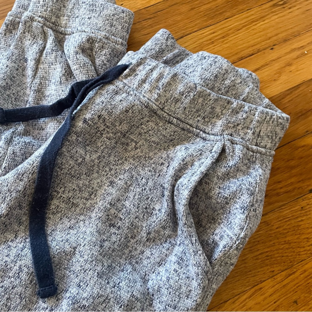 L.L. Bean Heather Navy Sweatshirt and Joggers Lounge / Pajama set - Picture 4 of 6